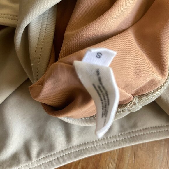 Nu Swim Basic High Bottom Tan Nude Beige Small - Picture 3 of 3